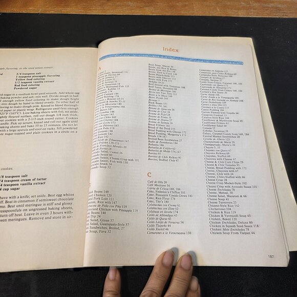 Mexican Cookery Cookbook By Barbara Hansen Paperback Vintage 1980's - Picture 9 of 10